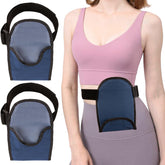 FDFuZhao universal ostomy bag cover in blue, secure fit for daily wear.