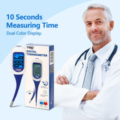 FDK flexible tip ensures comfortable oral or underarm readings.