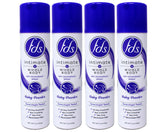 FDS Intimate + Whole Body Dry Deodorant Spray bottle with Baby Powder scent for all-day freshness.