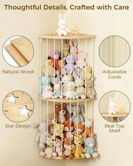 Feagar corner space-saving toy storage fits neatly into room corners