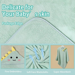 Febvao animal-design hooded towel adds playful charm for photos