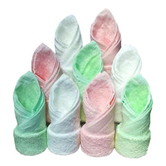 Feibi baby washcloths soft face towels for newborn skin and gentle cleansing