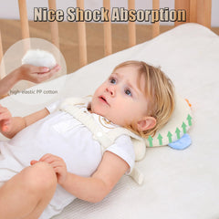 Feidoog baby crawling with knee pads providing improved stability and reduced scrapes.