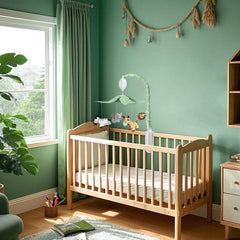 FEISIKE Jungle Safari Baby Crib Mobile zebra — colorful rotation stimulates attention.