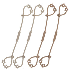 Felicificer toy safety straps sand packaging, durable silicone for everyday on-the-go use.