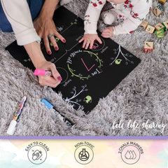 Felt Like Sharing milestone sign packaging, ready as a thoughtful new parents gift.