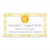 Femallay Pineapple Vaginal Melts packaging offers 14-count convenience and moisture support.