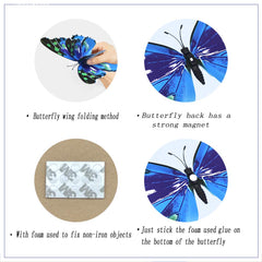 FENELY butterflies decor for parties, weddings, and Christmas celebrations.