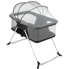 FENGZIZH portable baby bassinet foldable bedside setup for easy travel.