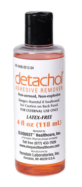 Ferndale Detachol 4oz bottle for gentle adhesive removal.