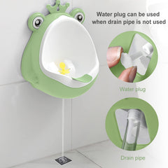 FIABC potty training urinal splash guard helps prevent spills during tiny bathroom moments