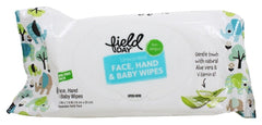 Field Day baby wipes resealable refill pack for on-the-go messes.