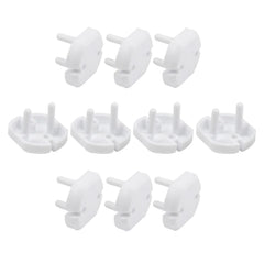 Fielect 2-hole EU outlet cover in white protects children from electrical hazards.