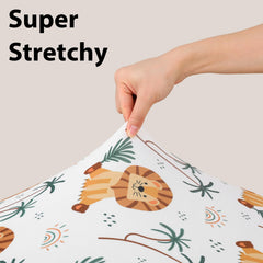 FIEMOL 5-inch deep pocket secures oval and hourglass mattresses.