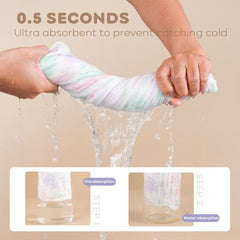 FIEMOL multifunction use image illustrates towel as blanket or burp cloth