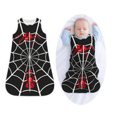 Figtihw Halloween baby wear blanket close-up showing soft, breathable fabric.