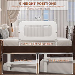 FigTime bed rail with anti-collision foam protects active sleepers.