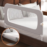 FigTime bed rail folding mechanism enables quick night entry and exit.