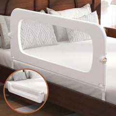 FigTime bed rail folding mechanism allows easy access in and out of bed.