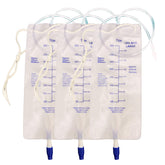 Filigan 800ml nephrostomy bag with twist valve and 24-inch silicone tube for controlled drainage.