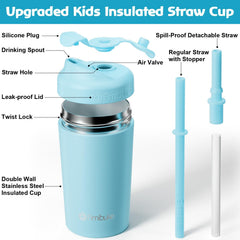 Fimibuke spill-proof straw prevents spills even when the cup is turned