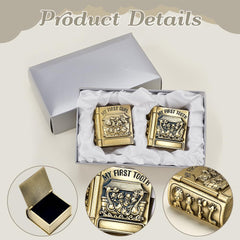 FINGERINSPIRE book-design keepsake box resembling a storybook
