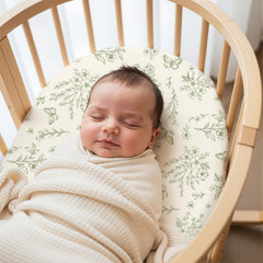 Soft knitted top layer offers gentle touch for sensitive baby skin.