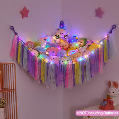 Fiobee LED string light adds soft glow for bedtime routines in a kids' room