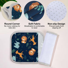 FIODAY rounded-corner design protects little shoulders with gentle edges