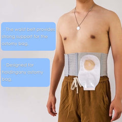 FIRRKEP ostomy belt provides waist and abdominal support