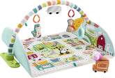 Fisher-Price Activity City Gym playmat with an oversized layout for versatile lay-and-play.