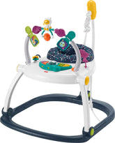 Fisher-Price Astro Kitty SpaceSaver Jumperoo command center lights up as baby plays