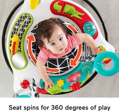 Fisher-Price Baby Bouncer Pink Petals height-adjustable seats for growing babies.