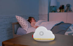 Fisher-Price Calming Clouds Mobile plush clouds invite visual tracking