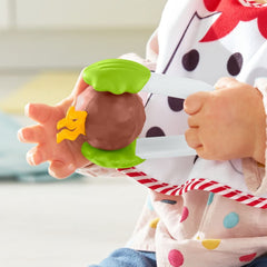 Fisher-Price Cutest Chef play tongs with meatball spinner for interactive pretend cooking