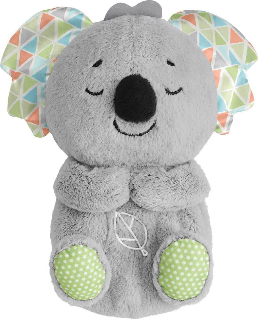 Fisher-Price Koala plush belly movement calms newborns.