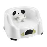 Fisher-Price Panda booster seat on a clean table with simple, wipe-clean surface