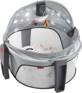 Fisher-Price portable nap play space dome for babies, versatile indoor and outdoor use