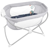 Fisher-Price Soothing View Vibe Bassinet travel-ready setup for easy packing