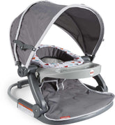 Fisher-Price travel baby chair with snack tray for on-the-go feeding