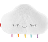 Fisher-Price Twinkle & Cuddle Cloud Soother attached to crib with calming lights