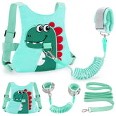 FITARTS Toddler Leash Harness in green keeps your child close in crowds