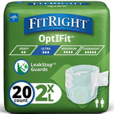 FitRight Ultra Briefs XX-Large pack-20, discreet daily protection for comfort.