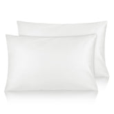 Fittia cotton toddler pillowcase close-up shows ultra-soft, breathable fabric for comfortable nights.