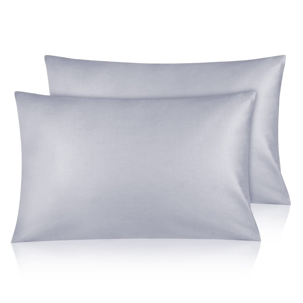 Fittia cotton toddler pillowcase 14x20 soft closeup highlights breathable long-staple fabric