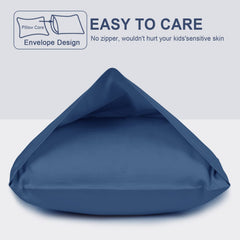 Fittia envelope closure design enables easy pillow swapping.