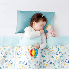 Fittia long-staple cotton pillowcase offers breathable, soft comfort