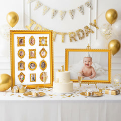 Fiwochic cream glue secures frames for a stable keepsake display
