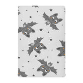 FJDENG bat crib sheet close-up of soft, breathable fabric for baby comfort