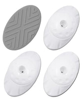 Flauzmann gate wall cup diamond front view protects walls while stabilizing pressure gates.